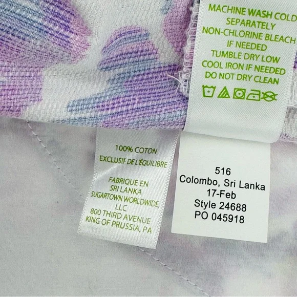 Lilly Pulitzer Addie Amethyst Flamingo Print Beach Bathers/Shorts - Picture 7 of 8